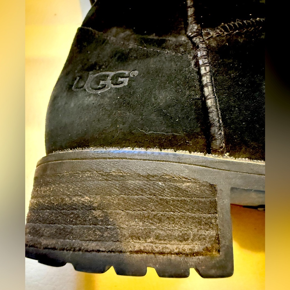 Ugg Black Linford Boot 7 - Picture 12 of 14